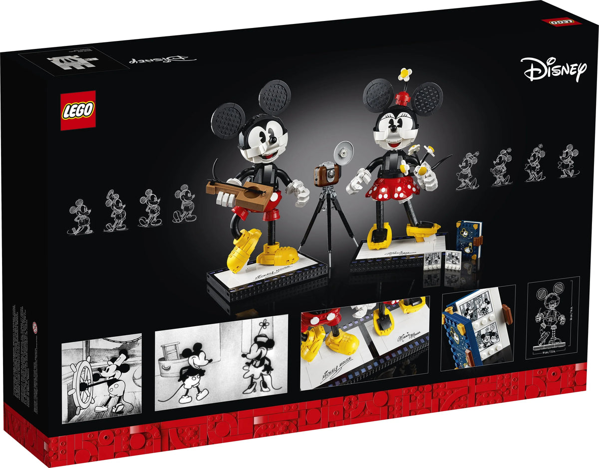 Mickey Mouse & Minnie Mouse Buildable Characters 1,739 Pieces F721