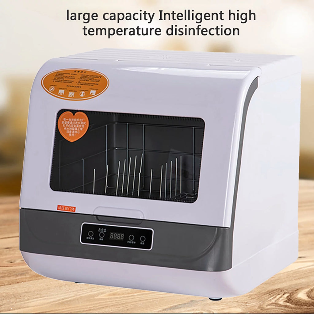 Portable Countertop Dishwasher with Air Dry E909