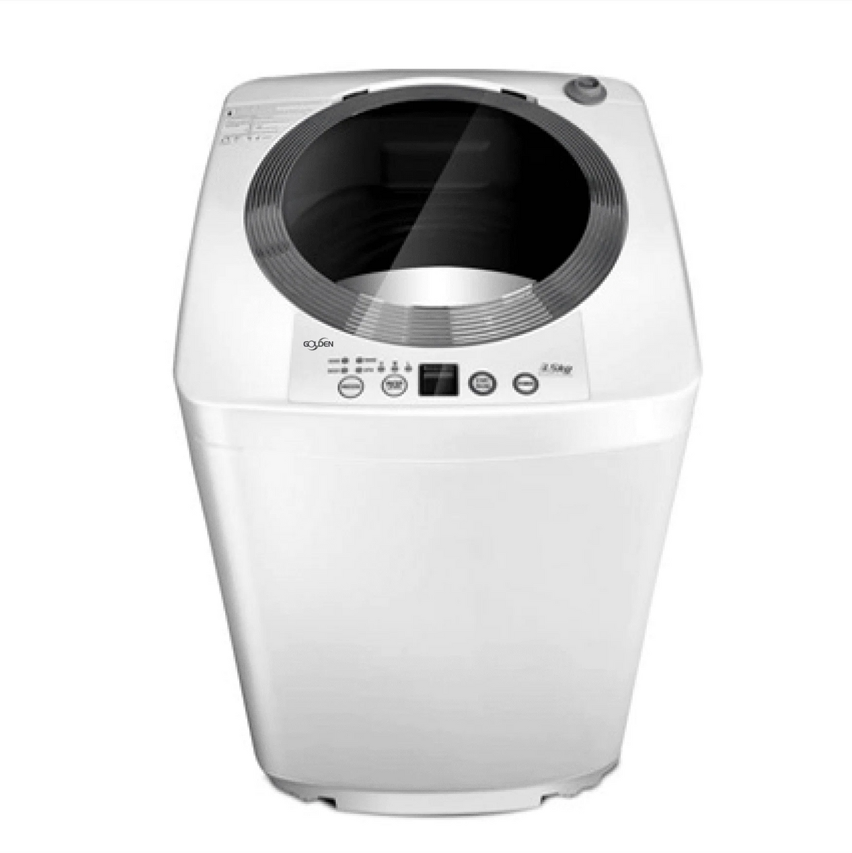 1.34 Cu Ft Portable Full Automatic Washer Spinner Combo S7600