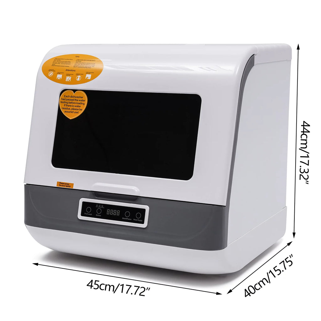 Portable Countertop Dishwasher with Air Dry E909