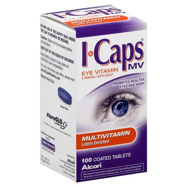 Coated Multivitamin Tablets, 100 tablets E485