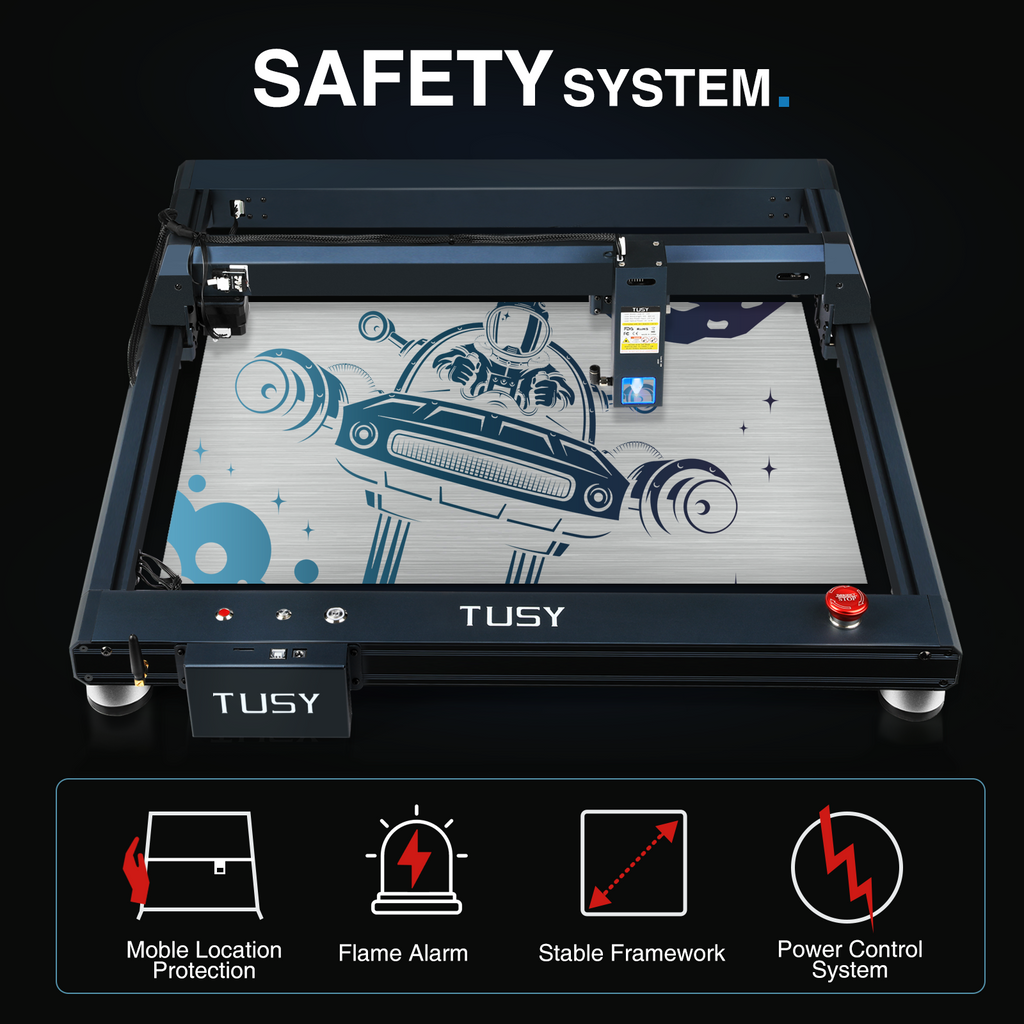 10W Laser Engraver for Wood, Paper, Metal, Leather, Acrylic E652
