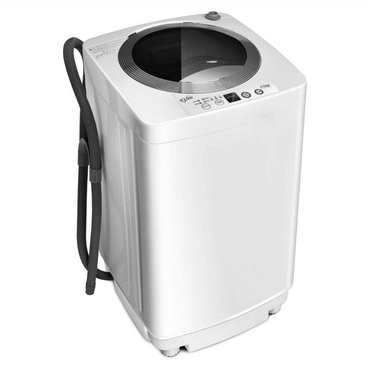 1.34 Cu Ft Portable Full Automatic Washer Spinner Combo S7600