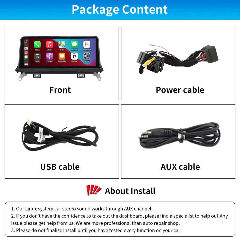 10.25 inch Touch Screen Car Stereo with Apple Carplay Android Auto X2545