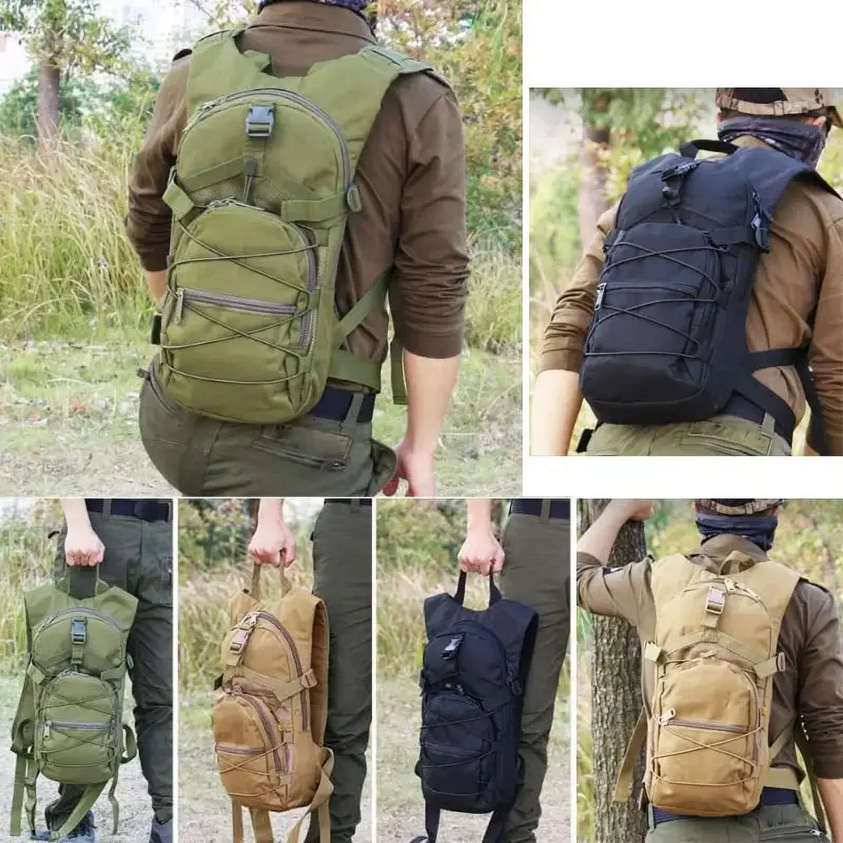 Molle Backpack Outdoor Sports Bicycle Backpacks Cycling Climbing Hiking Trekking Camping Bag N780065