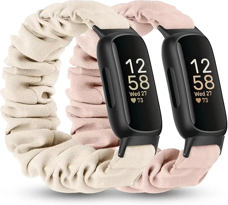2 Pack Stretchy Fabric Wristband F235