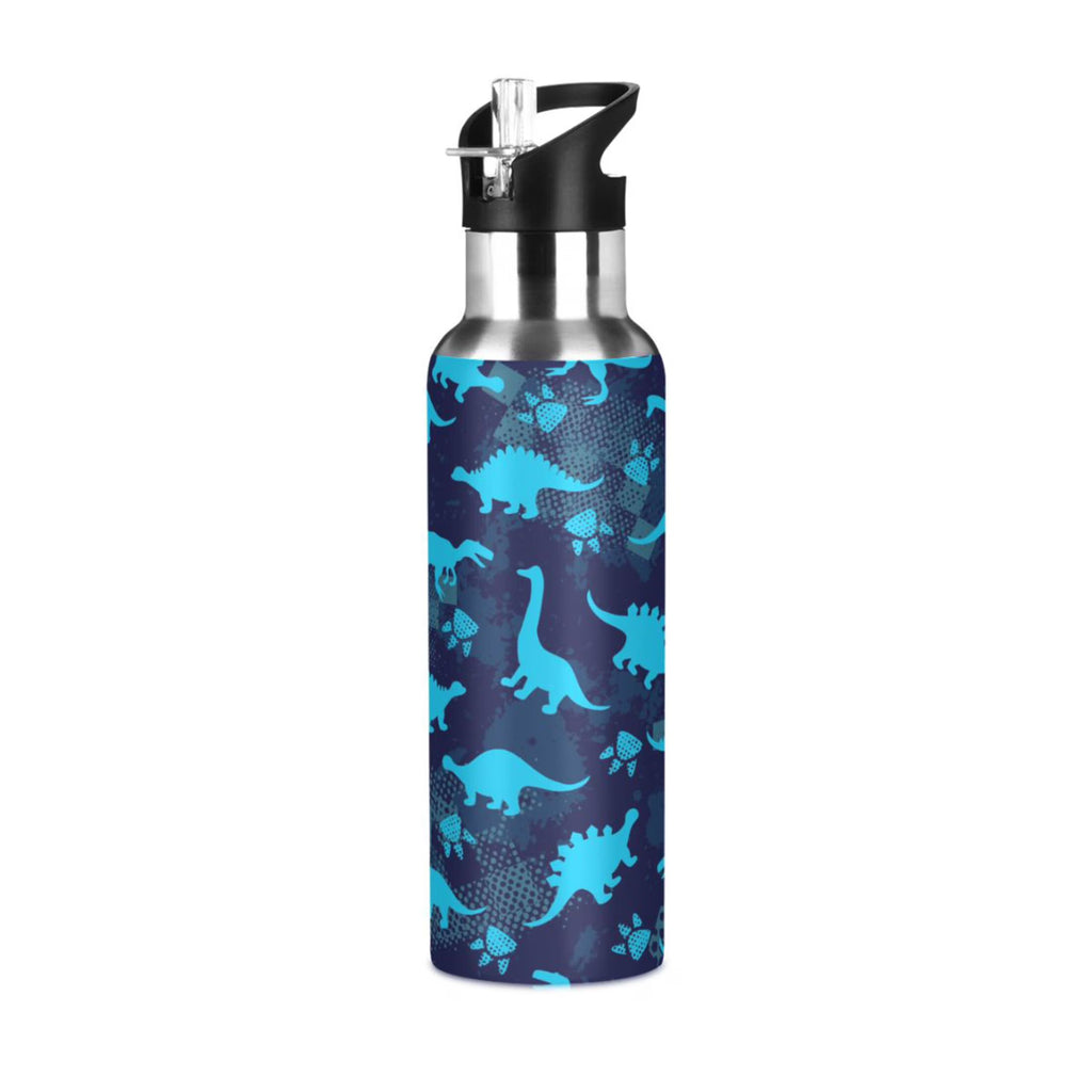 Stainless Steel Insulated Water Bottle with Straw Lid F133