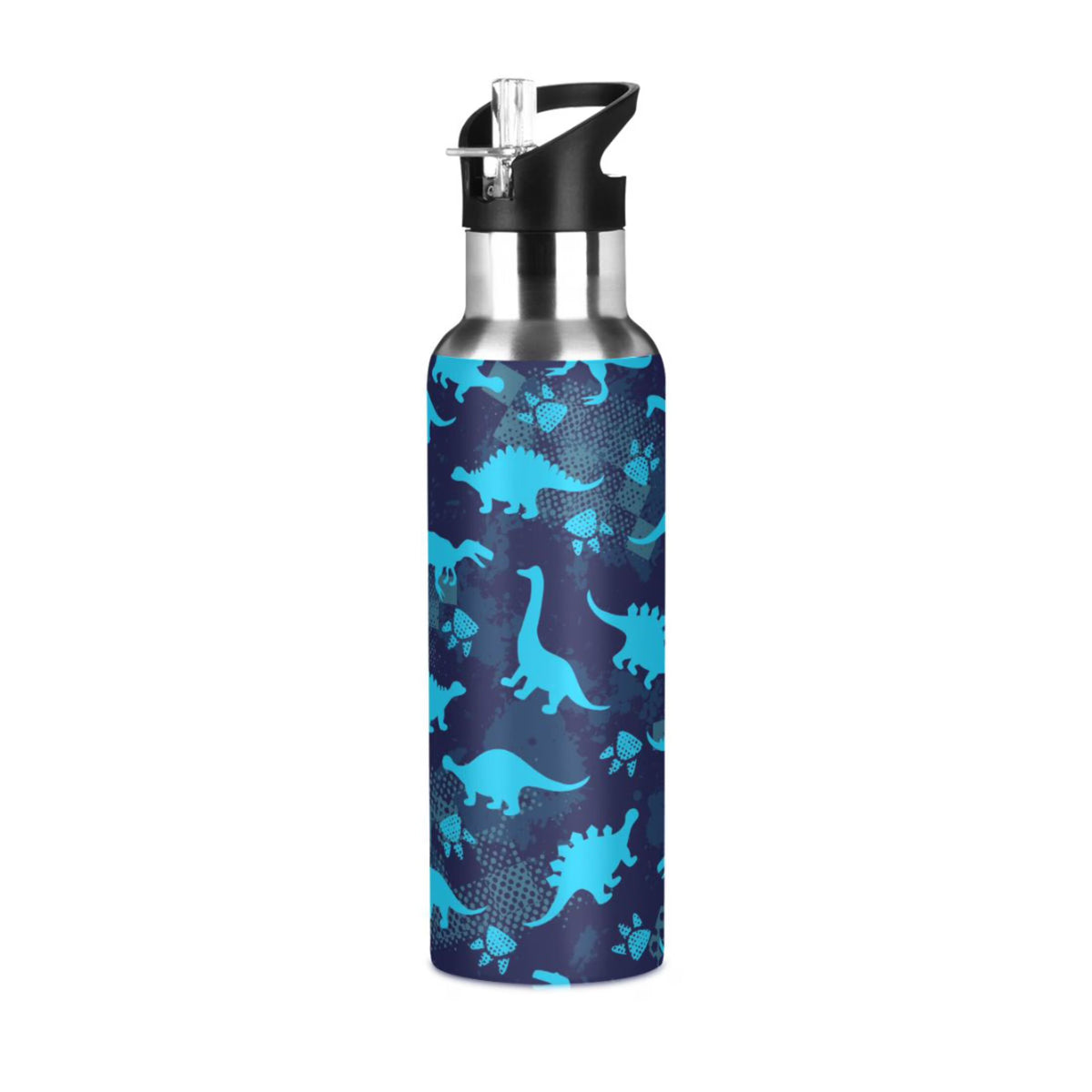 Stainless Steel Insulated Water Bottle with Straw Lid F133