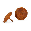 1.5x22 Round Iron Decorative Nail Clavos Rusted G3389