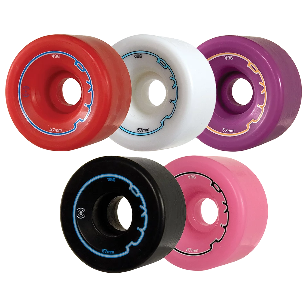 Set of 4 Artistic Skate Wheels N156