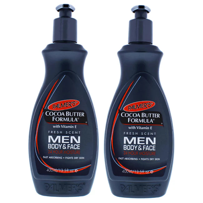 Men Body and Face Lotion - Pack of 2 - 13.5 oz K783