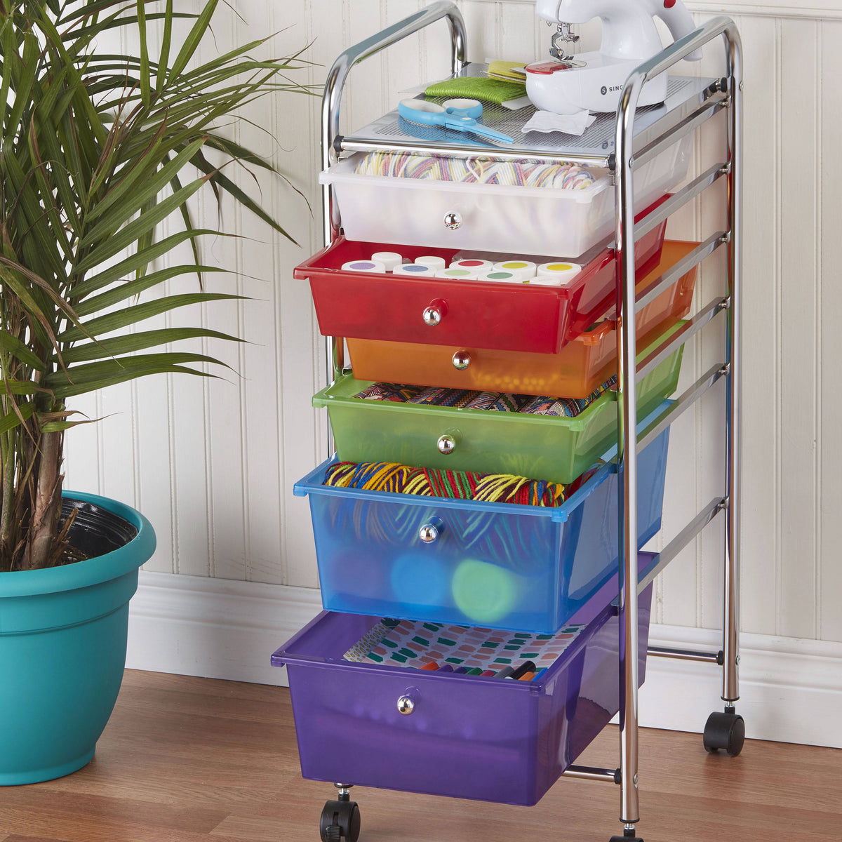 6 Drawer Mobile Organizer Z352365