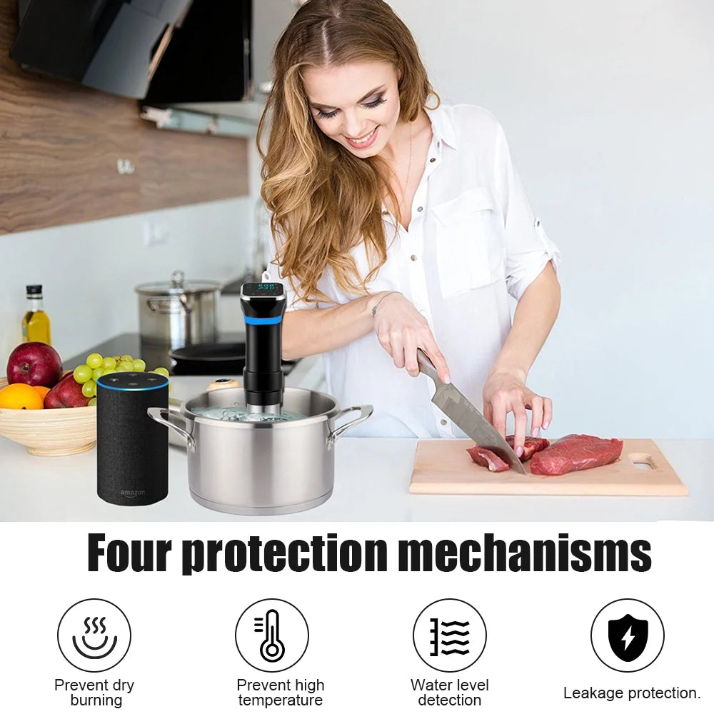 1100W Stainless Steel Immersion Circulator S619