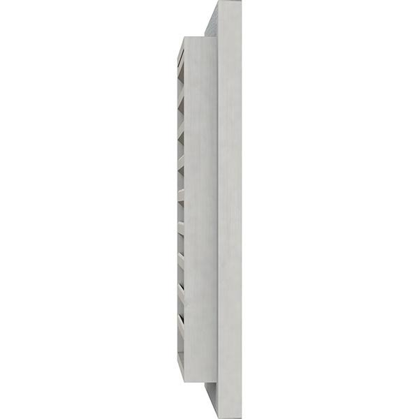 36x22W x 18x22H Vertical Gable Vent D11241
