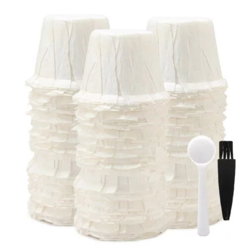 300 Disposable Paper Filters For K-Cup Coffee Pods W105