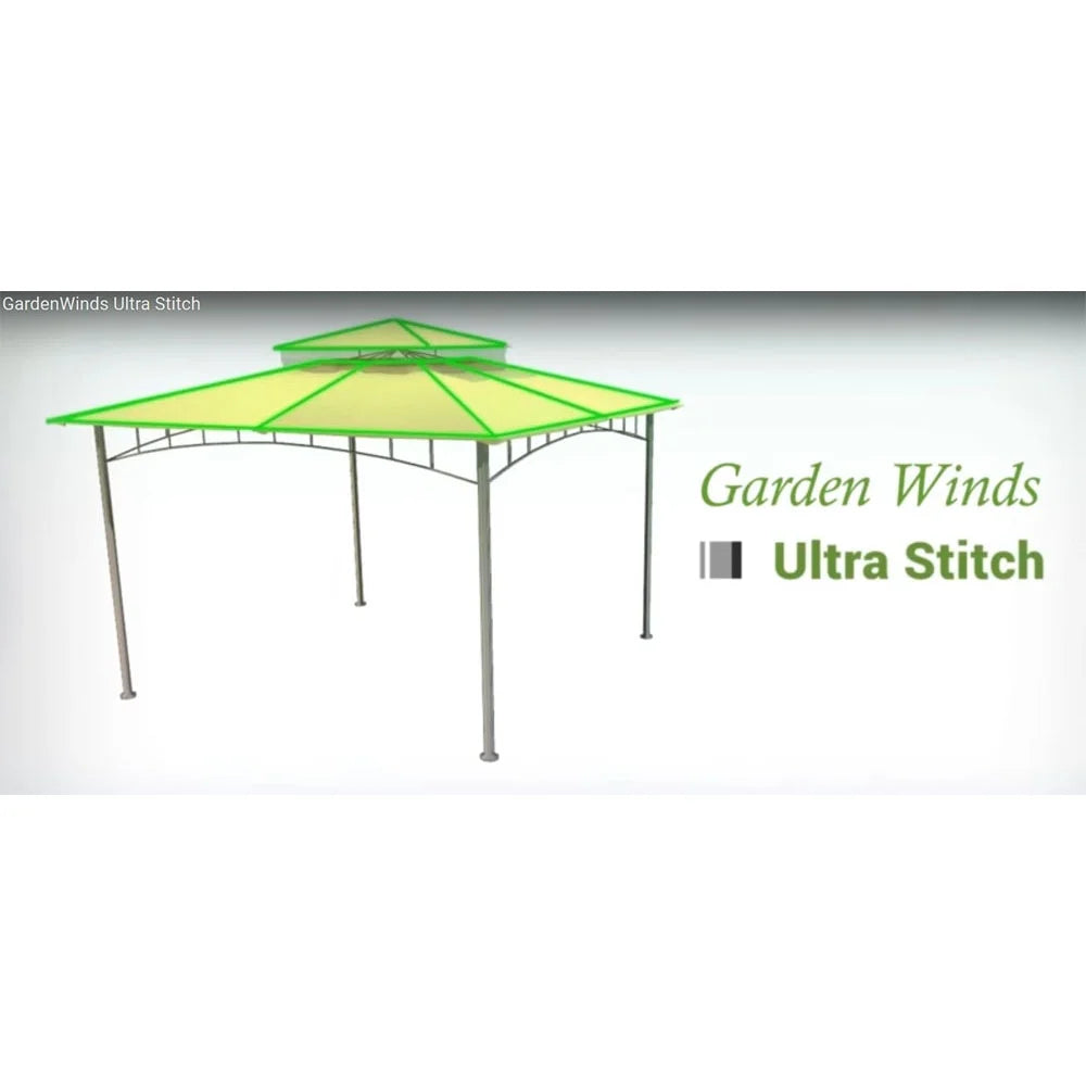 10' x 12' Gazebo Replacement Canopy Top Cover M471442