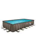 24 ft Rectangular Above Ground Lap Swimming Pool S878069
