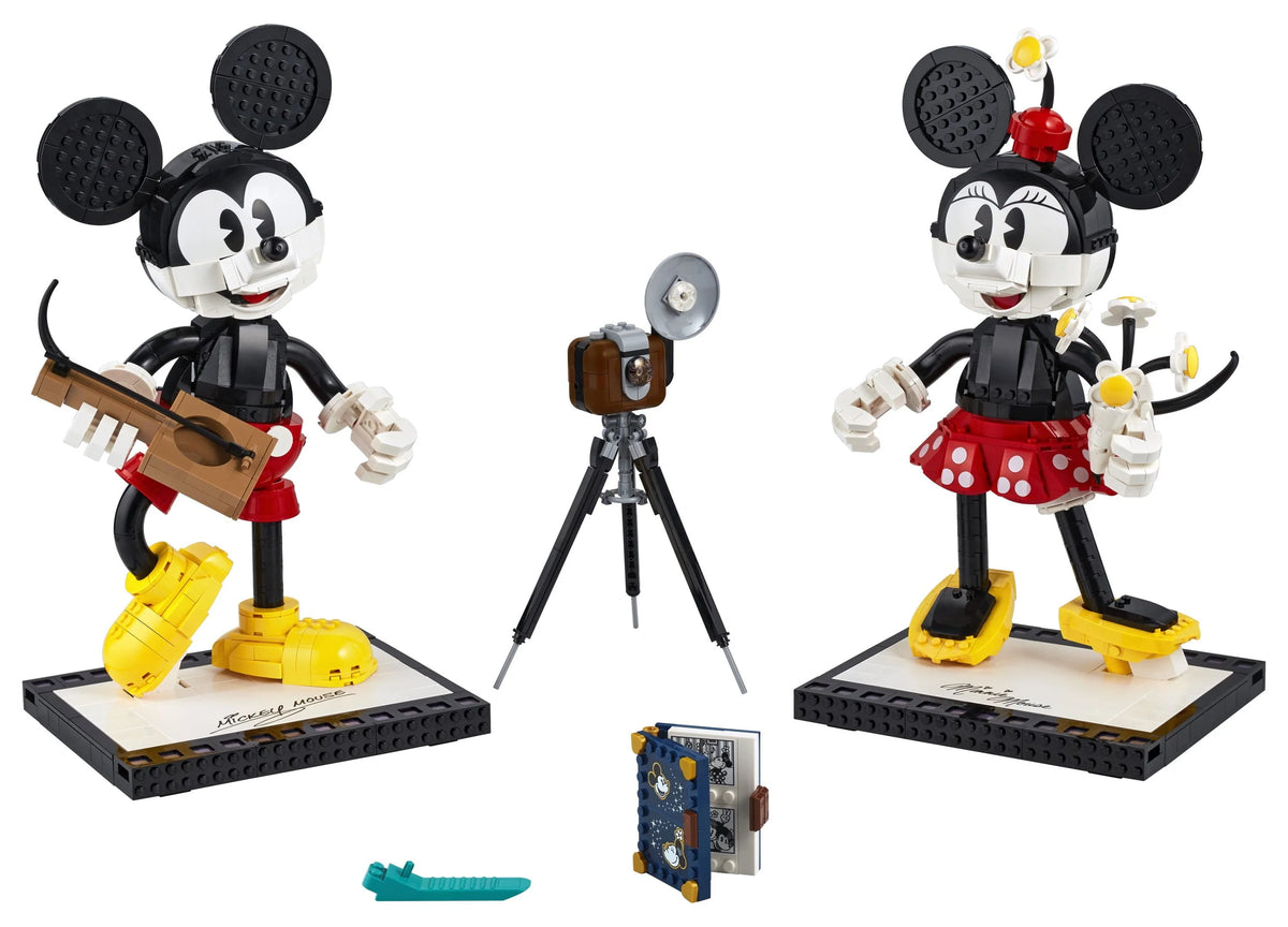 Mickey Mouse & Minnie Mouse Buildable Characters 1,739 Pieces F721
