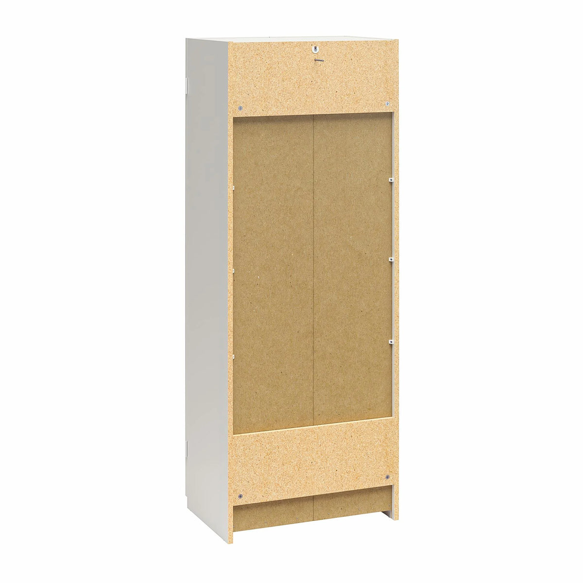 White 2 Door Storage Cabinet U6102