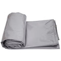 Waterproof Poly Tarp 5x15m with Grommets Grey R3124