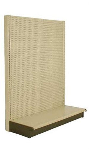 Metal Aisle End Cap Gondola Unit 60 H x 36 L x 16 D Inches W2339