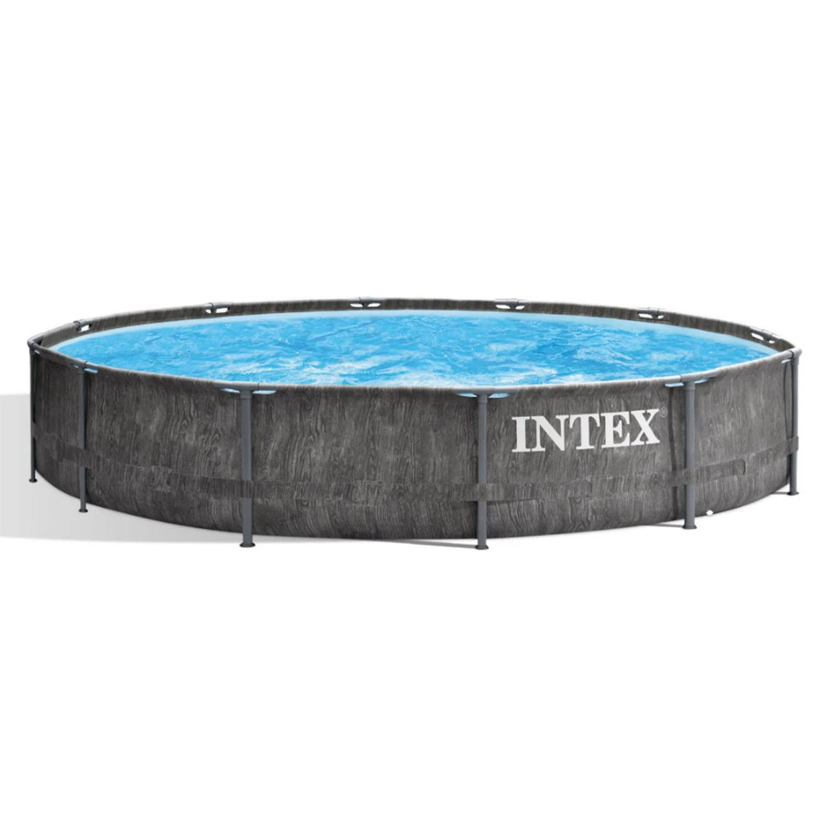 12' x 30 Steel Frame Pool Set with Filter & Canopy N31007
