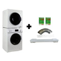 13lbs White Compact Washer Dryer Stackable Set A3495