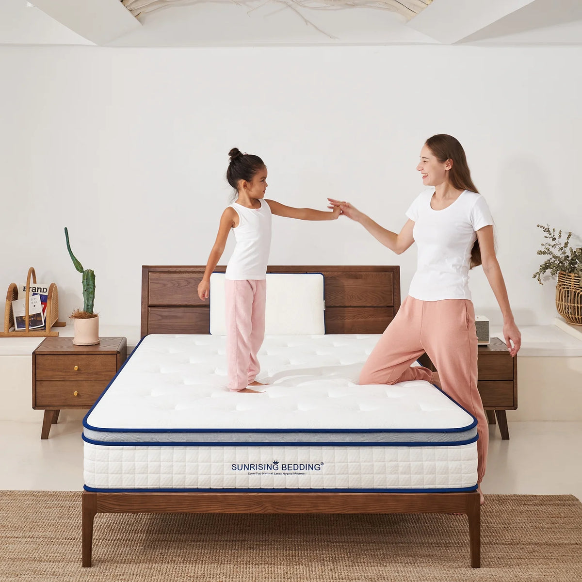 11 Natural Latex Hybrid California King Mattress B2174