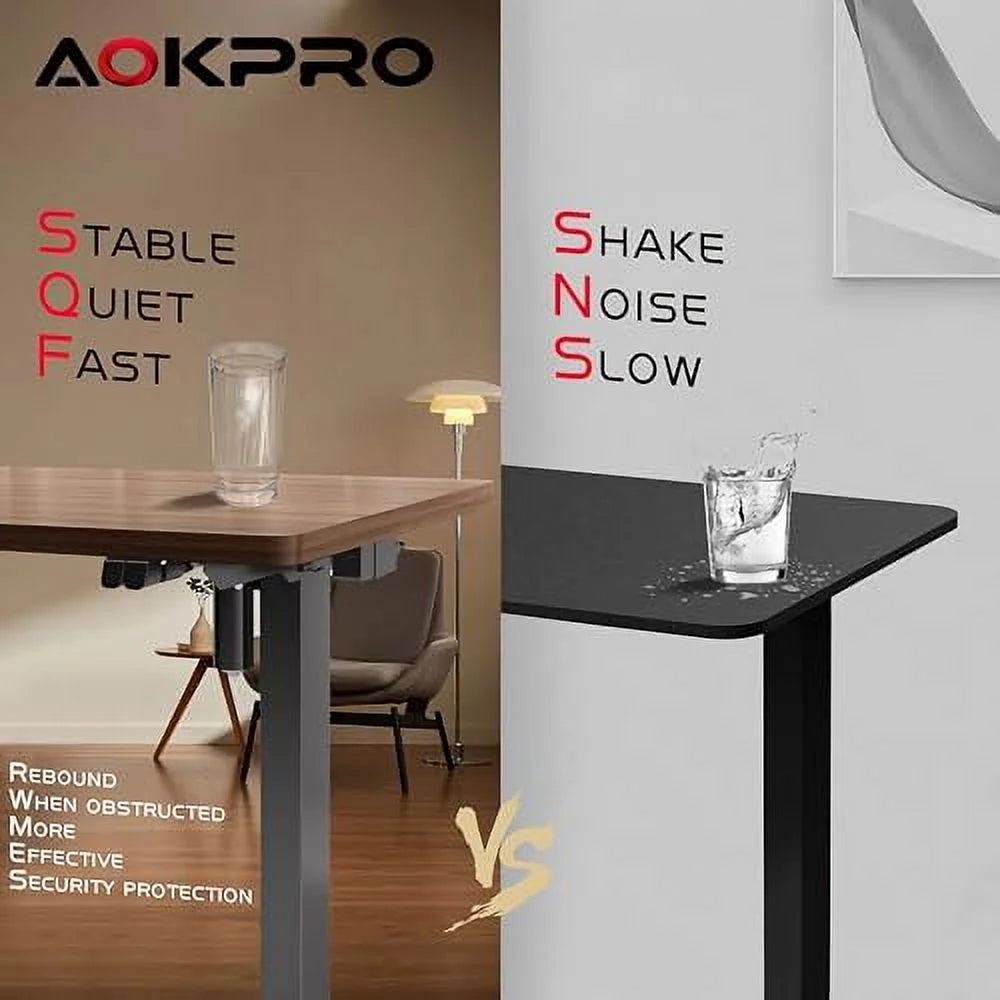 Electric Stand Up Desk Frame Black V882010
