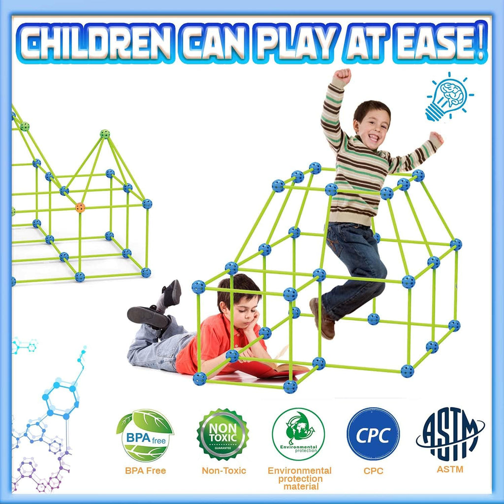 100 Pcs Glow in The Dark STEM Construction Toys F2782