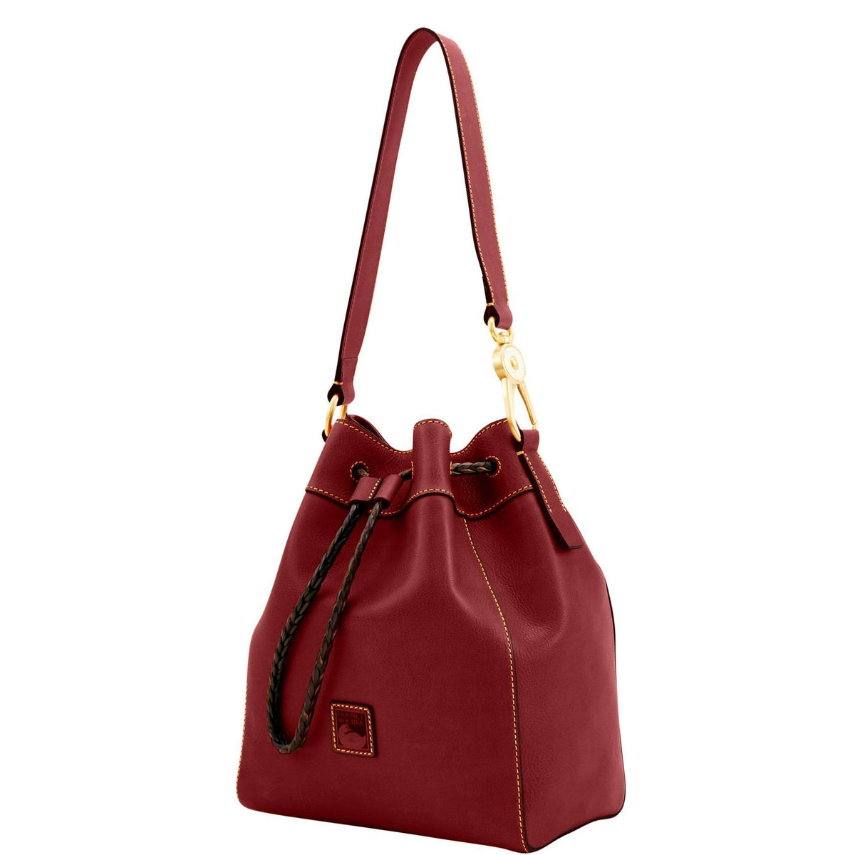 Bordeaux Drawstring Bucket Bag G311