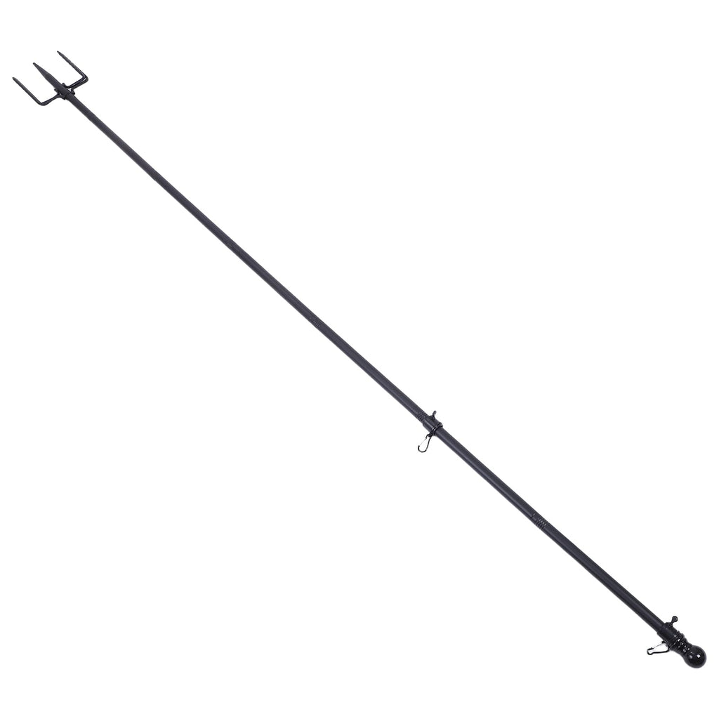 Stainless Steel In Ground Flag Pole with 5 Prongs Base O609