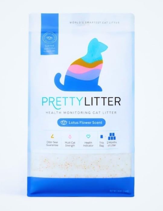 Health Monitoring Cat Litter Lotus Flower Scented 8 lb O625