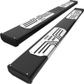 6.5 Running Boards Aluminum Alloy Side Steps Black Textured X92590