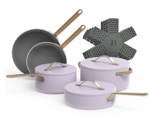 12pc Ceramic Non-Stick Cookware Set H43155