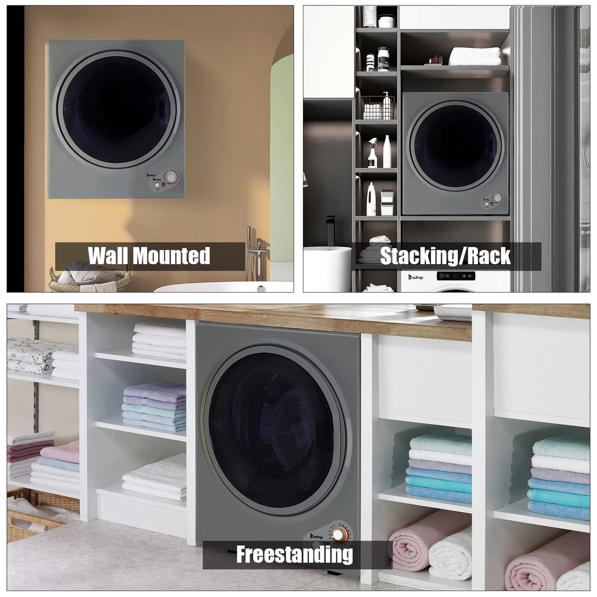 1.6 cu. ft. Compact Electric Dryer F404106