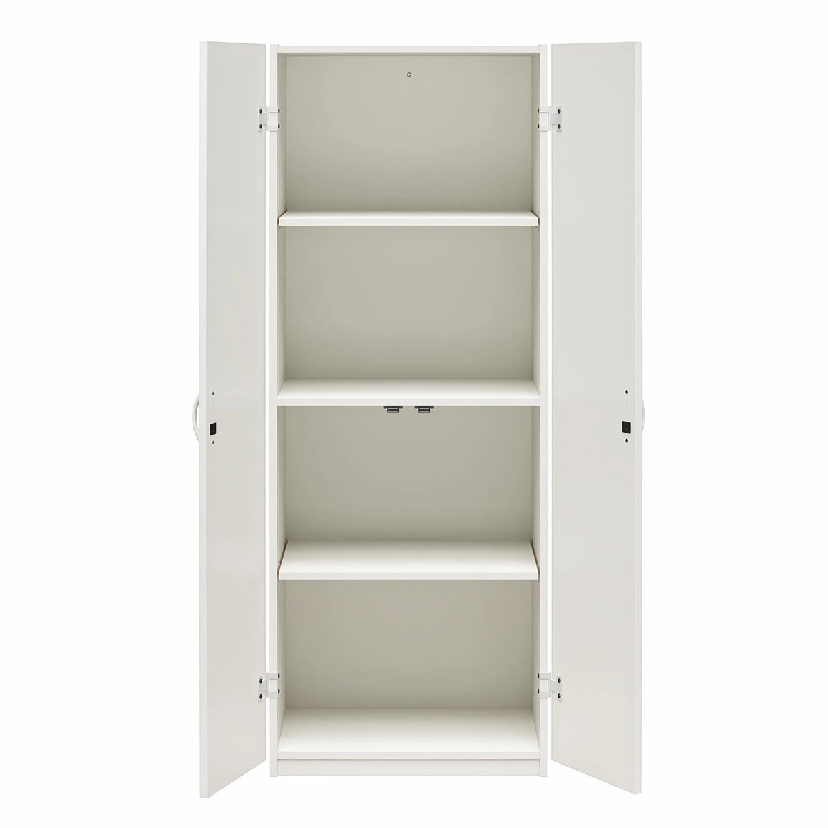 White 2 Door Storage Cabinet U6102