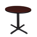 30" Round Breakroom Table Mahogany A49178