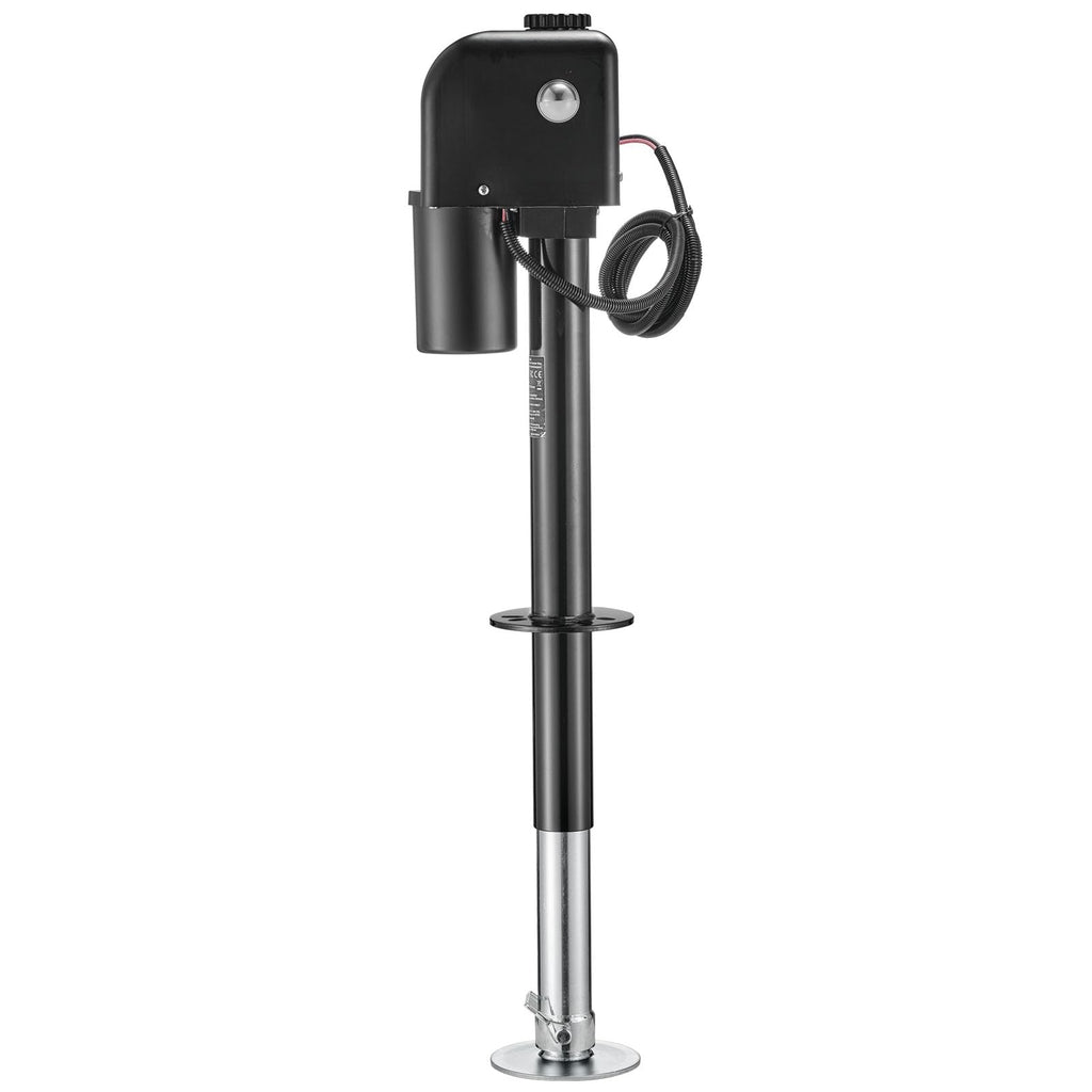 Electric Trailer Jack 7500 lbs Capacity 12V DC Black M9453