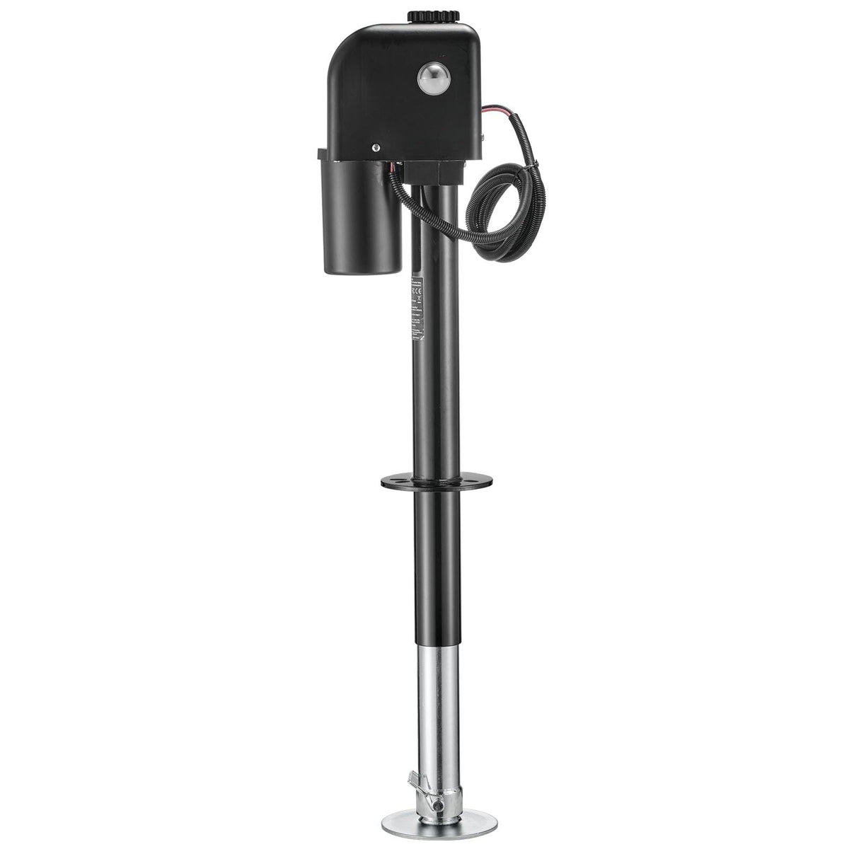 Electric Trailer Jack 7500 lbs Capacity 12V DC Black M9453