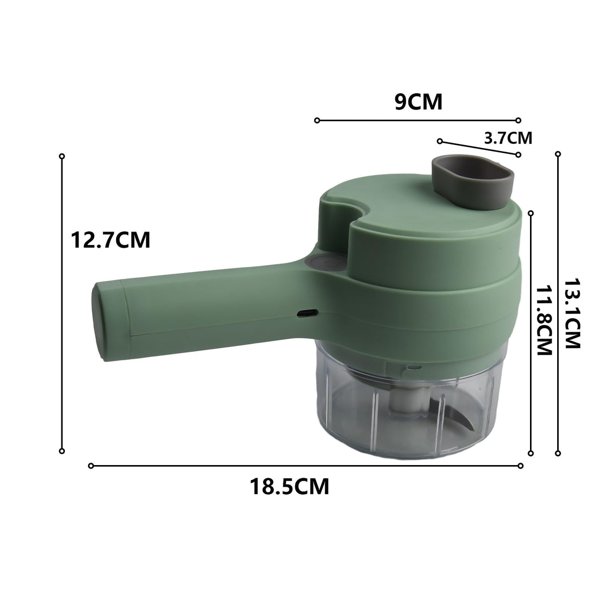 4 In 1 Portable Electric Vegetable Slicer Set Q795