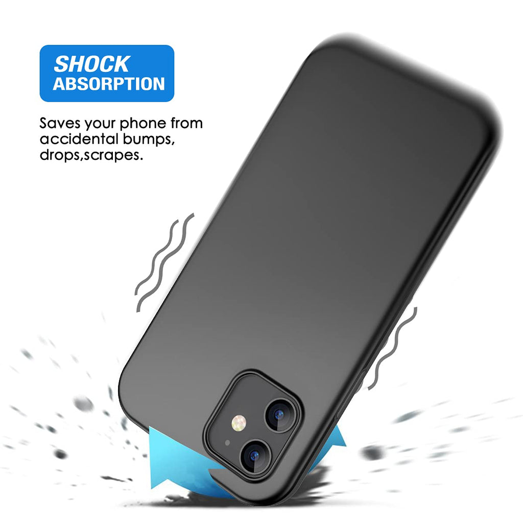 iPhone 12 Mini Case with Screen Protector Black S4377