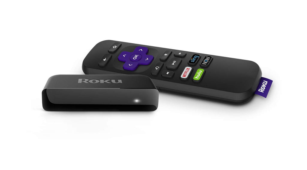 HD/4K/HDR Streaming Media Player with Remote and HDMI Cable, Black N108138