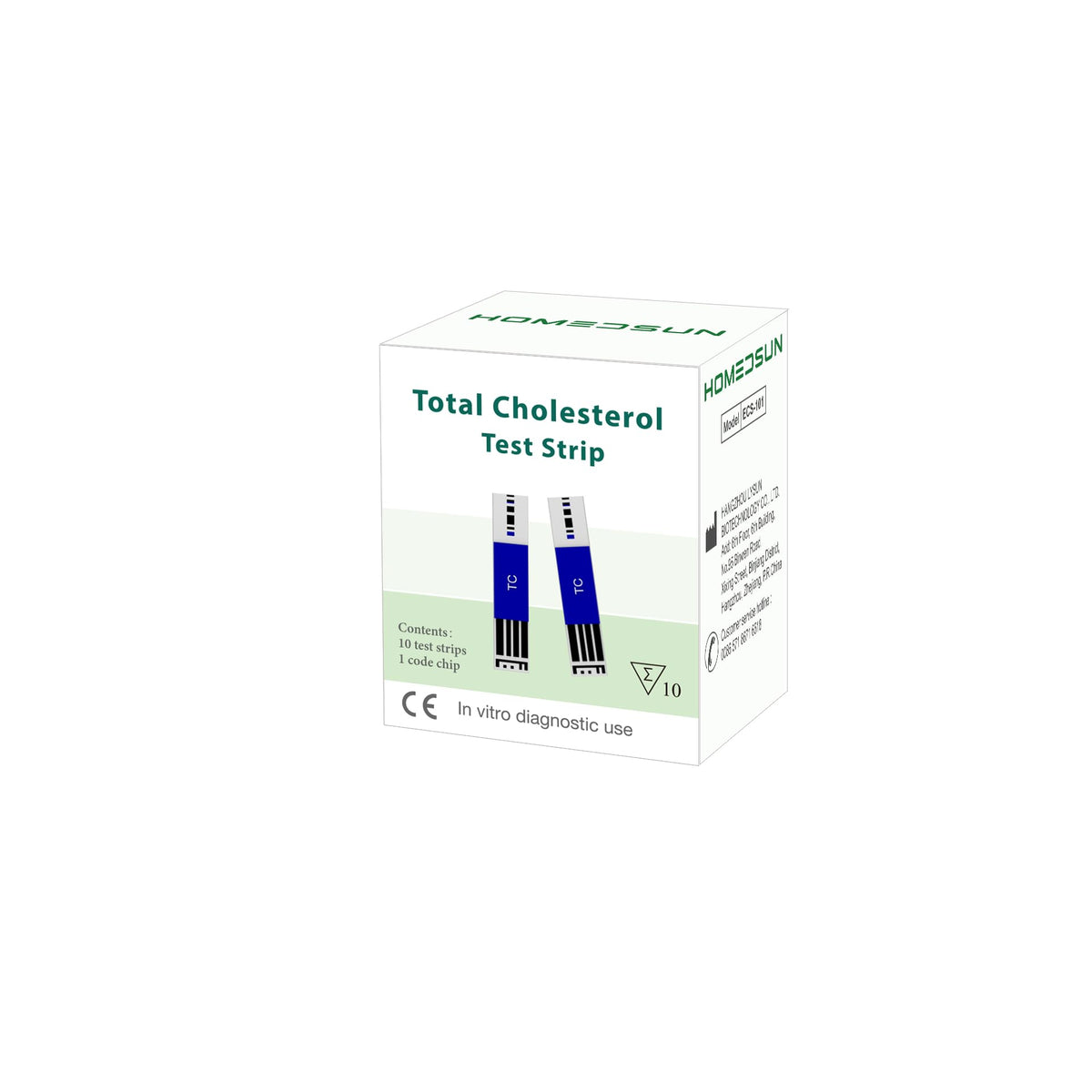 Cholesterol Monitor Kit with 20 Test Strips & Lancets V726