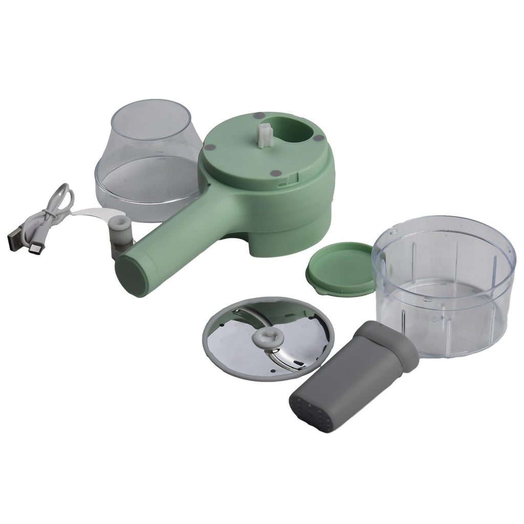 4 In 1 Portable Electric Vegetable Slicer Set Q795