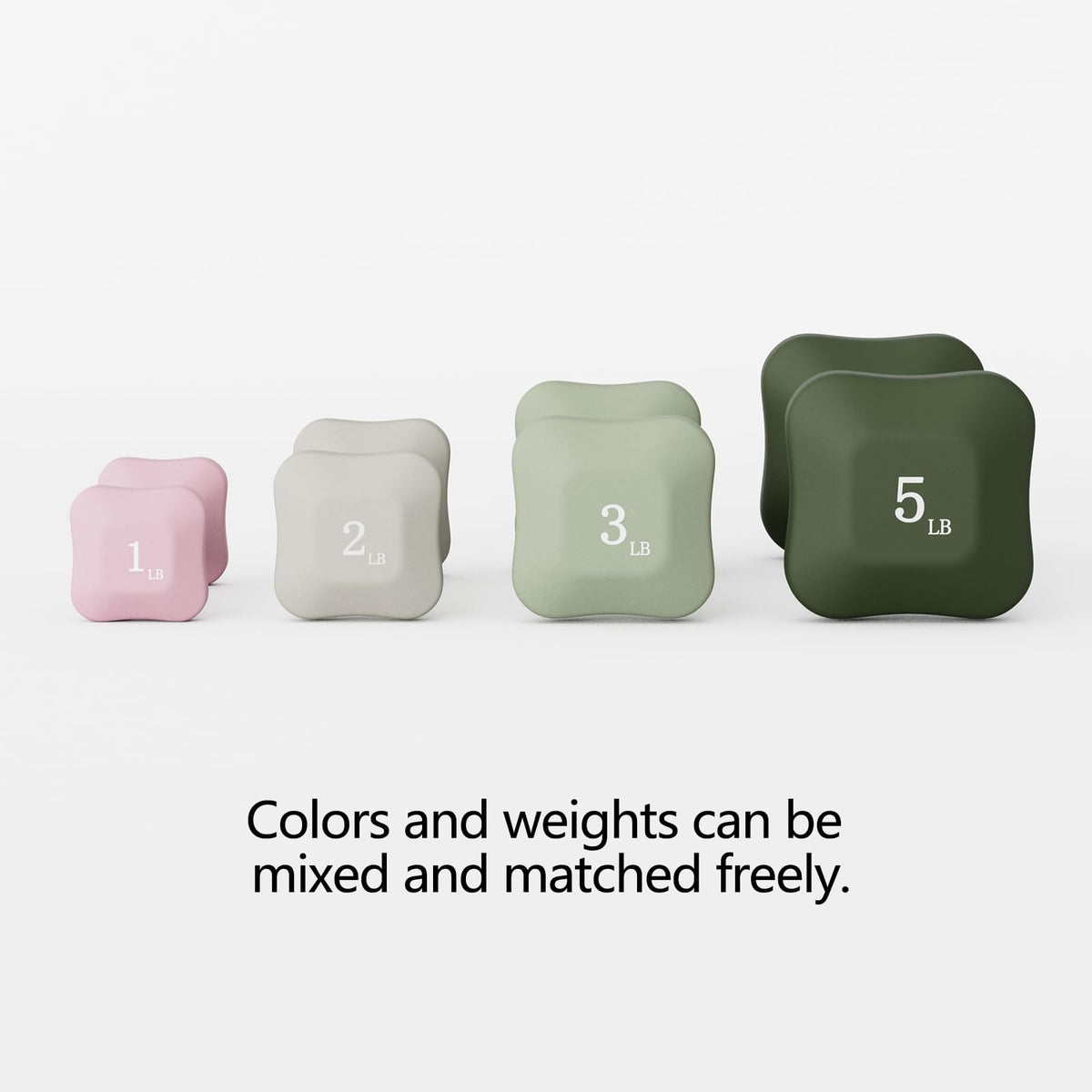 Neoprene-Coated Dumbbells Set of Two X572