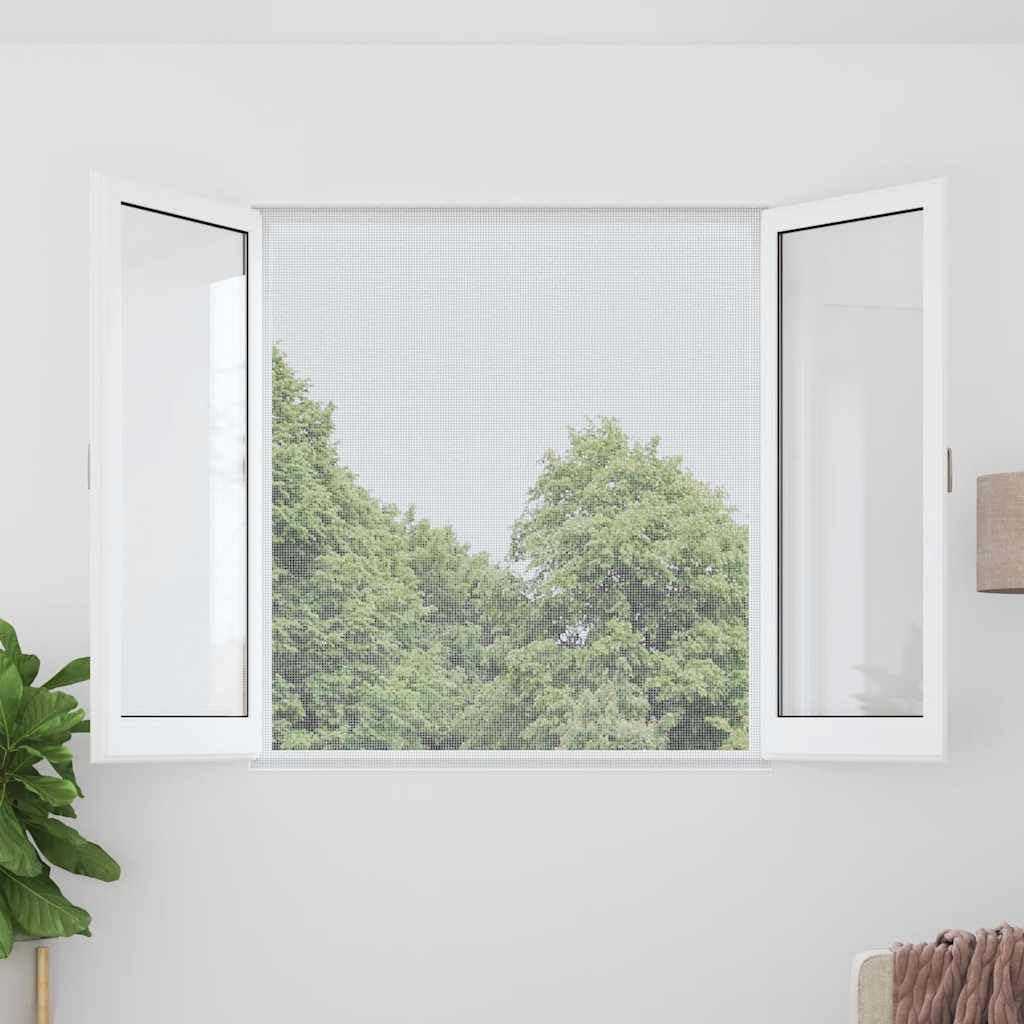 Aluminum Mesh Screen 39.4x196.9 Inches Silver B78962