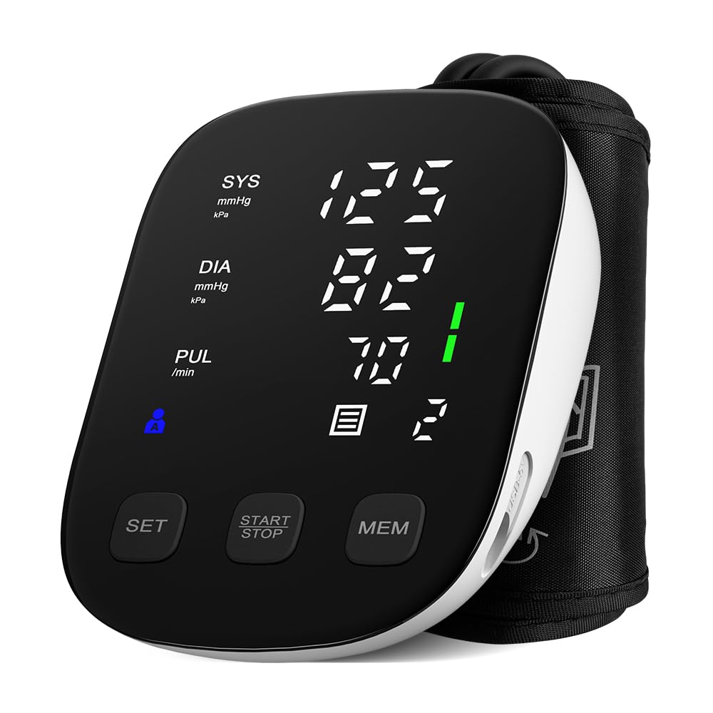 Blood Pressure Monitor Upper Arm Large Cuff Digital BP Machine J5978