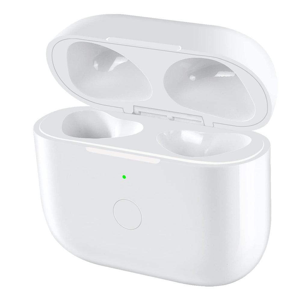 White Wireless Charging Case Replacement with Bluetooth Pairing Sync Button A219840
