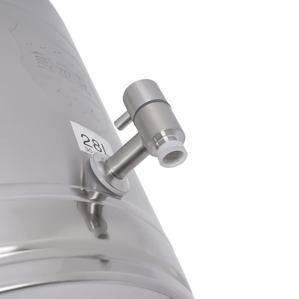 7.4 Gal Stainless Steel Milk Can with Faucet X24525